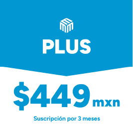 Suscripción Plus por 3 Meses